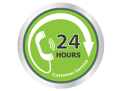 Support service 24h/24 et 7j/7